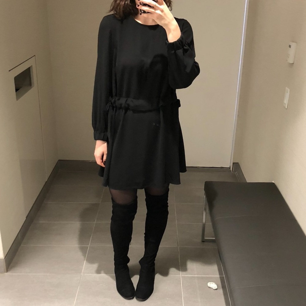 ASOS Gathered Waist Dress